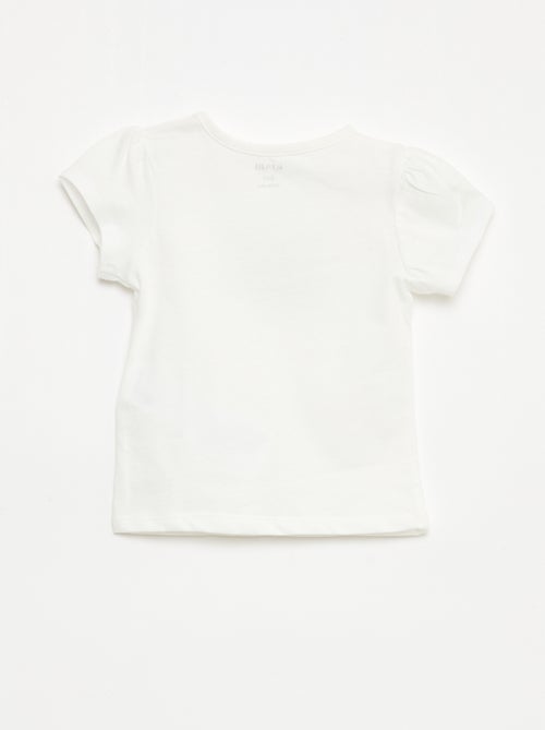Jersey T-shirt with short sleeves - Kiabi