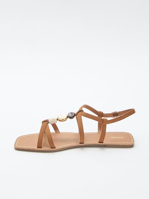 Jewel-Detail Sandals - Kiabi