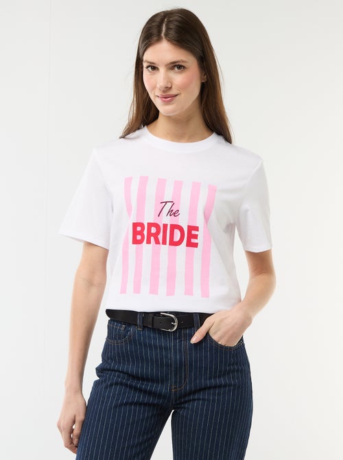 JGA-T-Shirt mit Botschaft - Kiabi