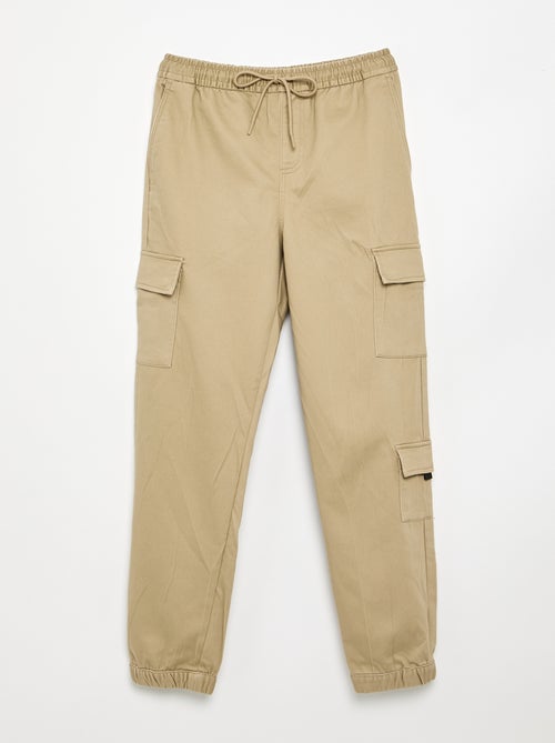 Jogger-Hose mit Multitaschen - Kiabi