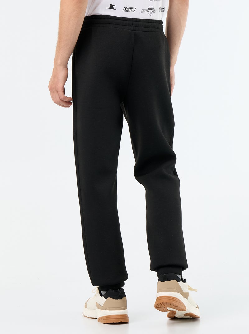 Jogger pants with zipped pockets Black - Kiabi