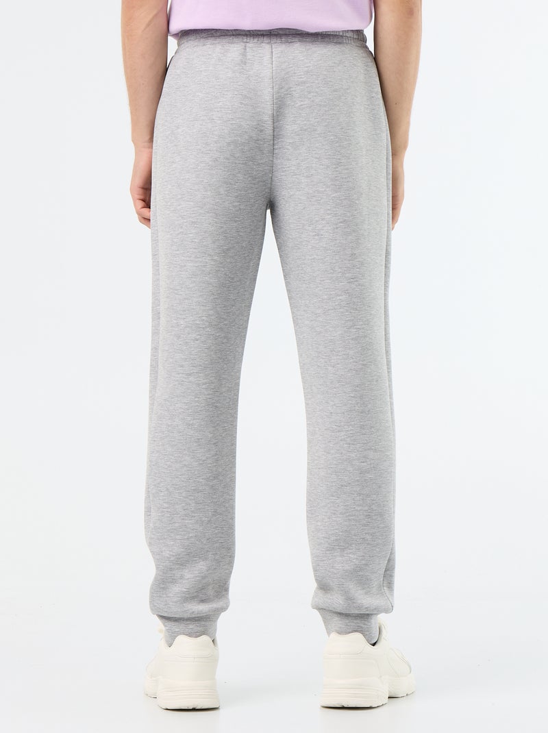 Jogger pants with zipped pockets Grey - Kiabi