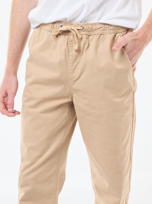 Jogger-style trousers - Kiabi