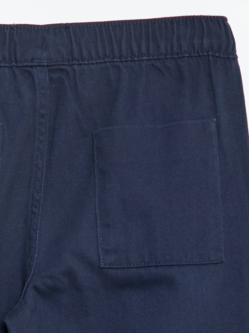 Jogger-style Trousers Blue - Kiabi