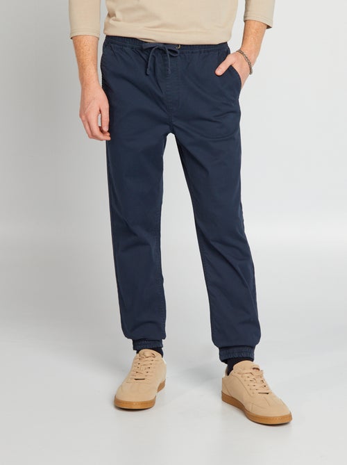 Jogger-style trousers - Kiabi