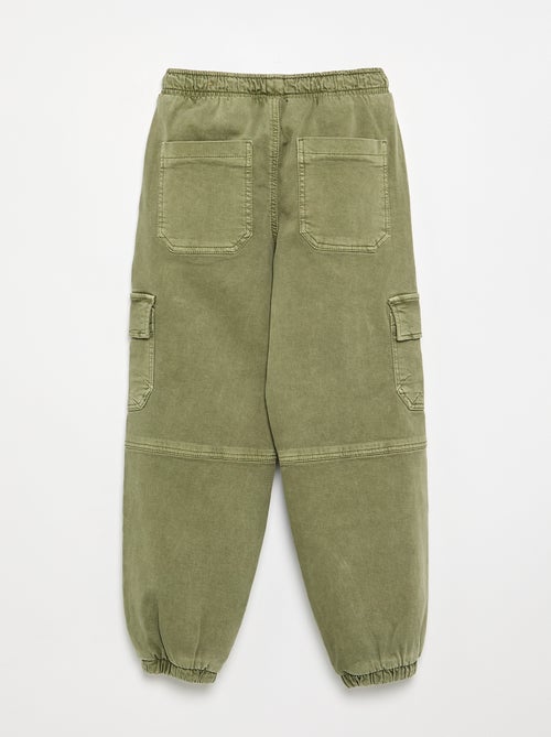 Jogger-style trousers - Kiabi