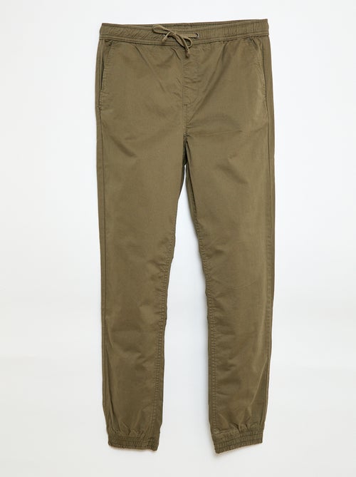 Jogger-style trousers - Kiabi