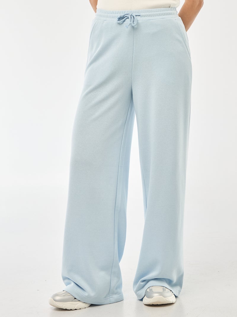Joggers basic in cotone Blu - Kiabi