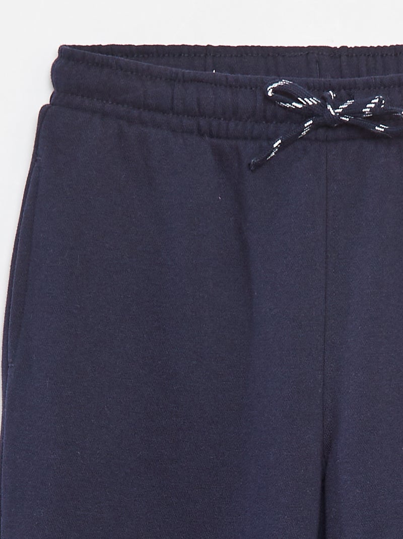 Joggers dritti tinta unita - Taglio + confortevole blu - Kiabi