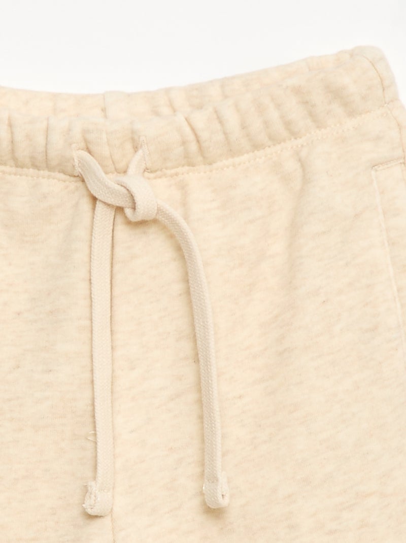 Joggers in felpa Beige - Kiabi