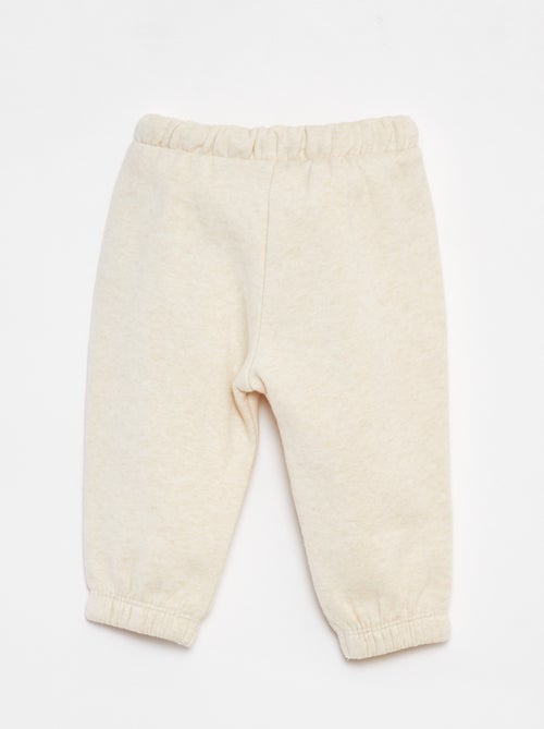 Joggers in tessuto felpato - Kiabi