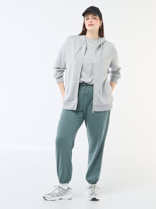Joggers sportivi in french terry - Kiabi