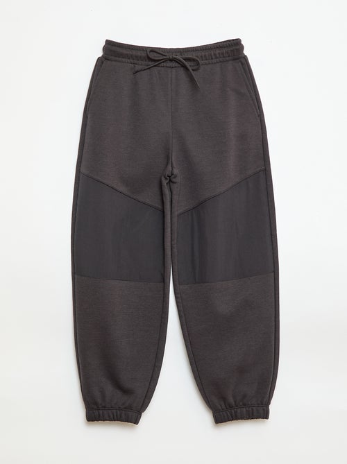Jogging bi-matière - Kiabi