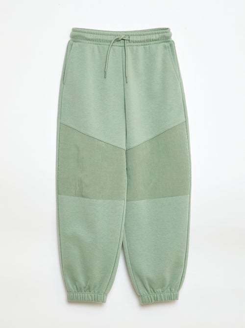 Jogging bi-matière - Kiabi