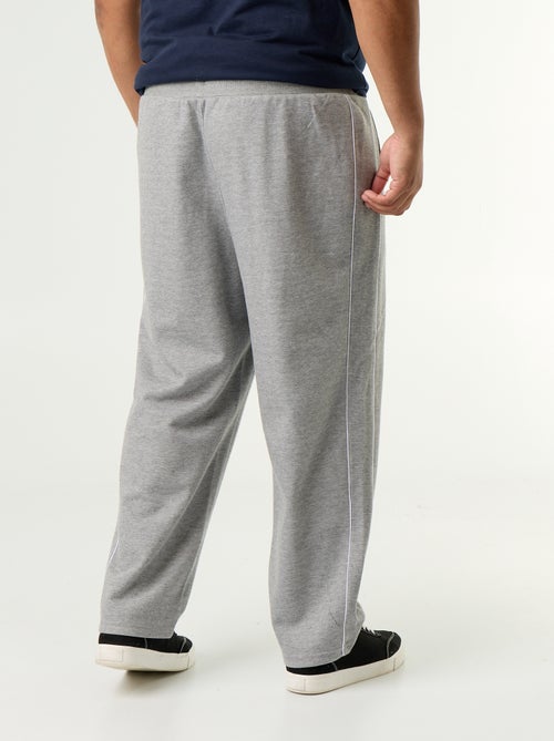 Jogging bottoms with contrasting stripes - Kiabi
