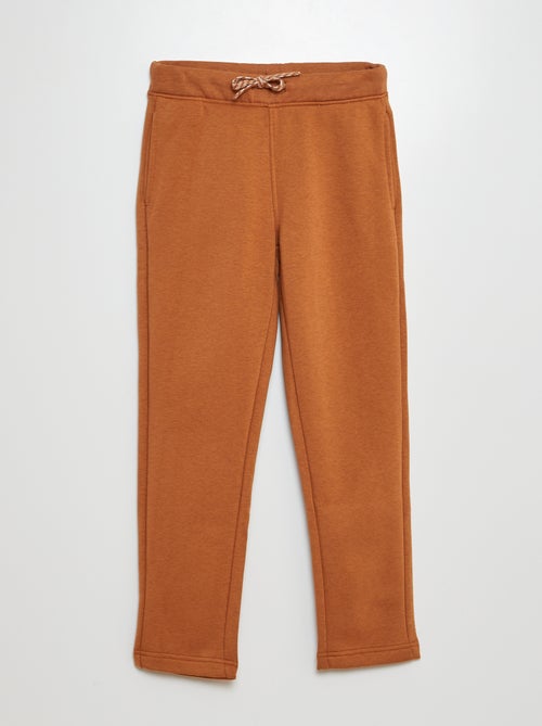 Jogging chiné avec ceinture ajustable - Kiabi