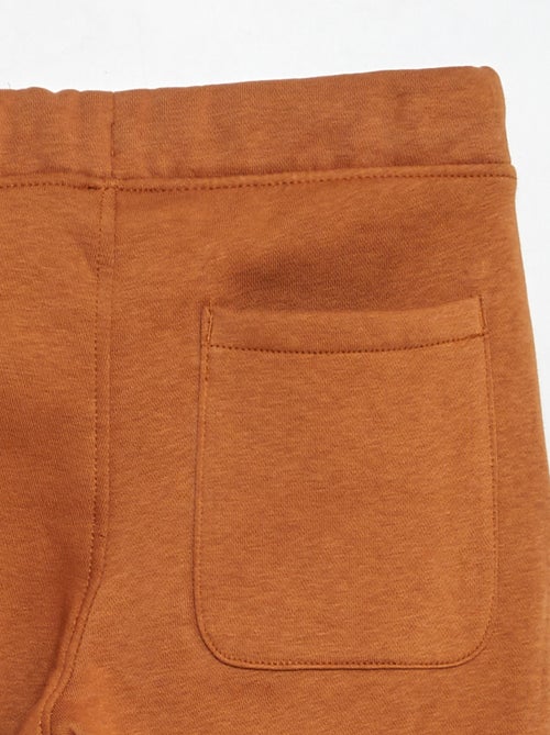 Jogging chiné avec ceinture ajustable - Kiabi