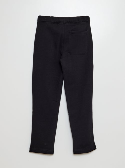 Jogging chiné avec ceinture ajustable - Kiabi