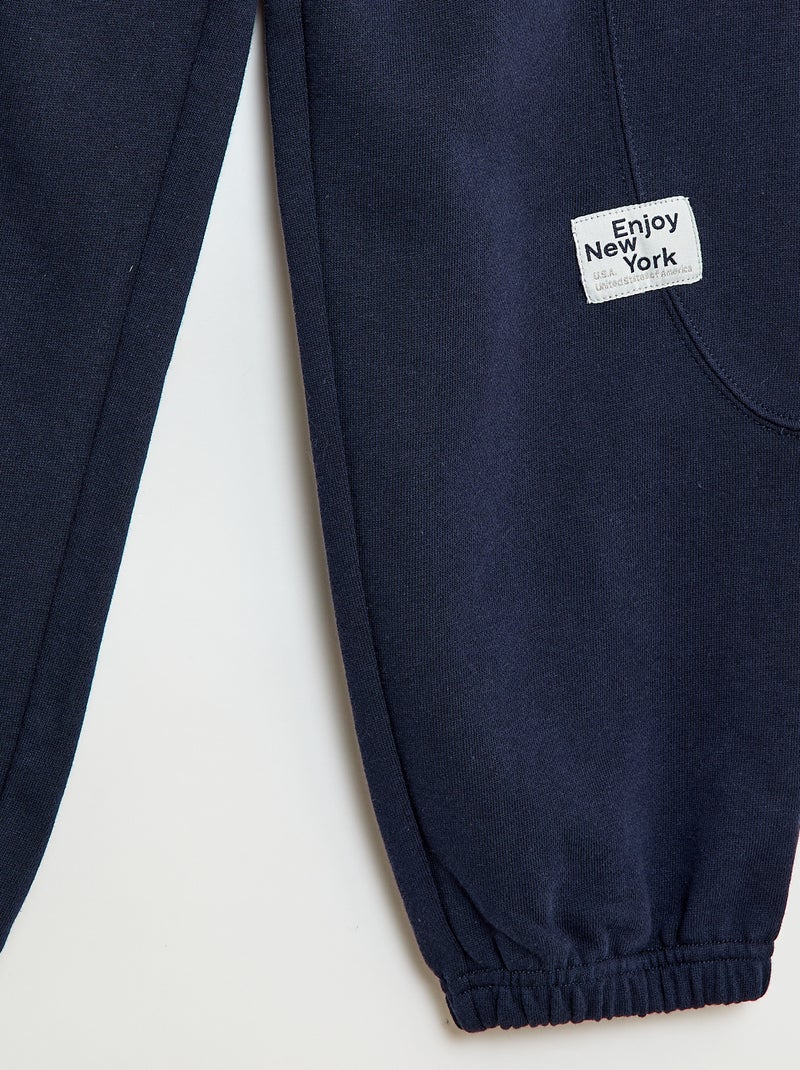 Jogging de sport en molleton léger Beige - Kiabi