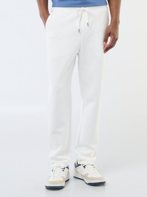 Jogging en maille piquée - Kiabi