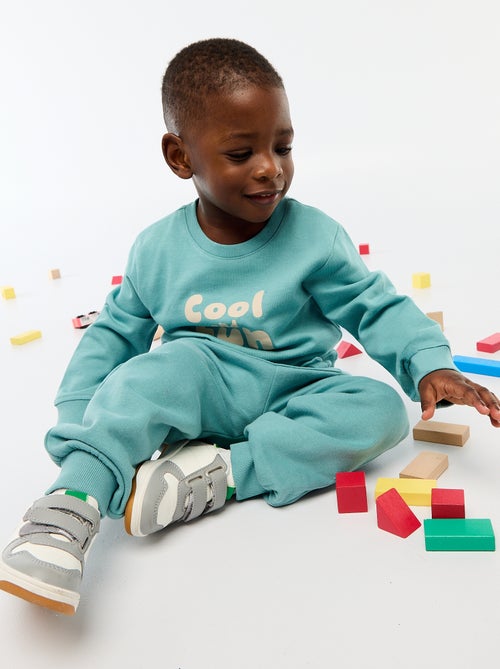 Jogging en molleton avec poche kangourou avec oreilles fantaisies - Kiabi