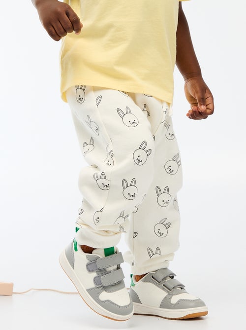 Jogging en molleton fantaisie - Kiabi