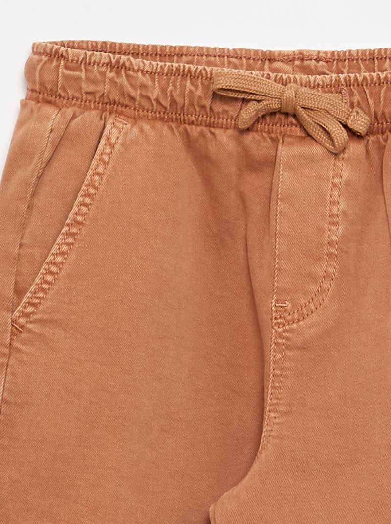 Jogging-Hose Braun - Kiabi