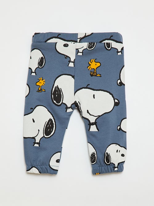 Jogging imprimé 'Snoopy' all-over en coton - Kiabi
