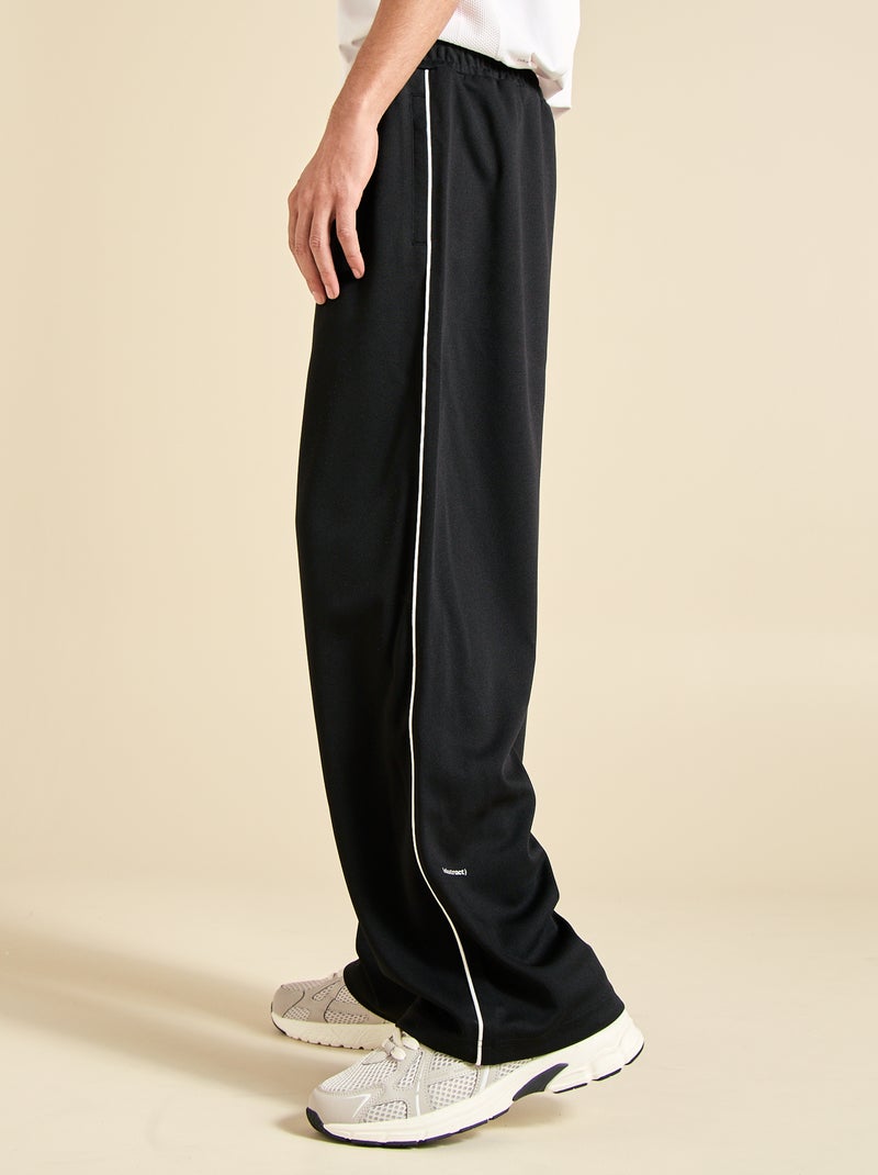 Jogging pants with zippered pockets (ekstract) Black - Kiabi