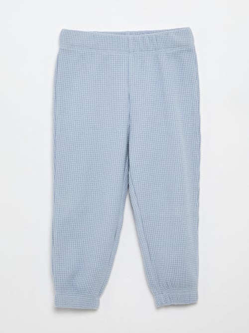 Jogging-Set im Waffel-Look – 2-teilig - Kiabi
