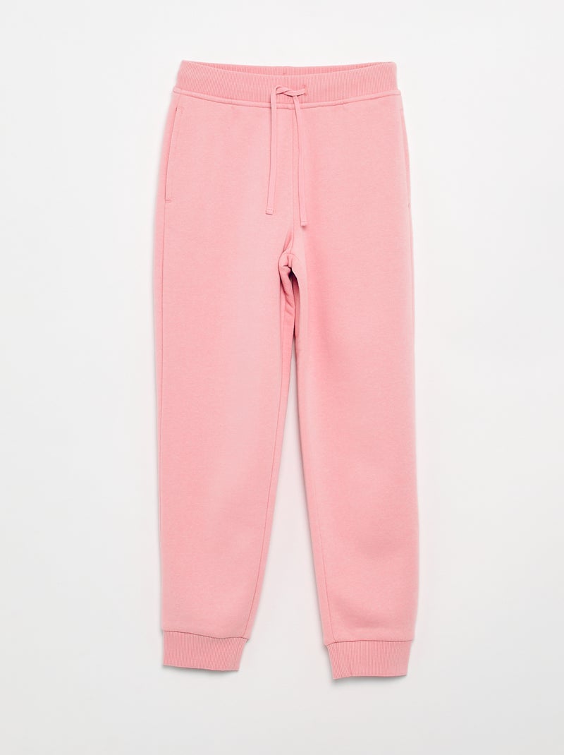 Jogging-Set mit Sweatshirt und Hose Rose - Kiabi