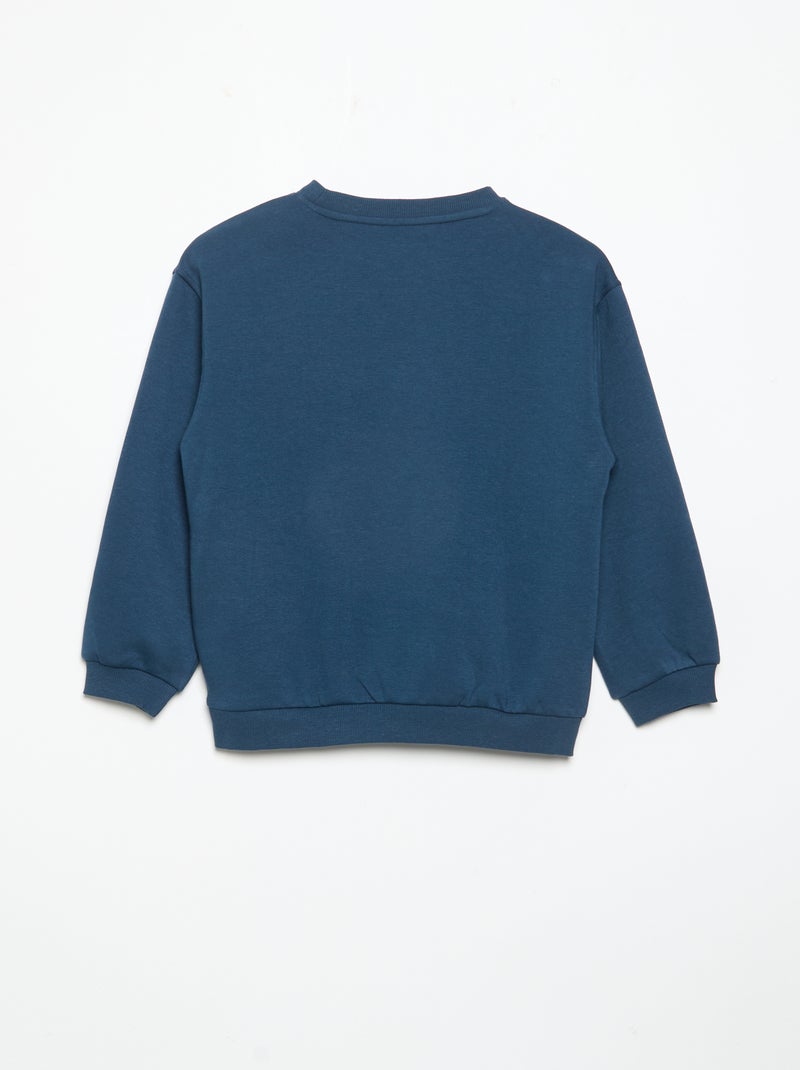 Jogging-Set Sweatshirt + Hose - 2-teilig Bleu - Kiabi