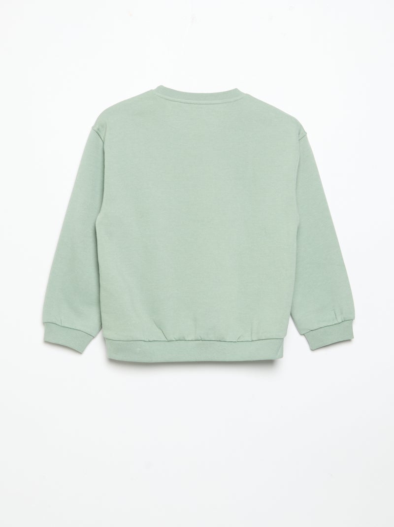 Jogging-Set Sweatshirt + Hose - 2-teilig Vert - Kiabi