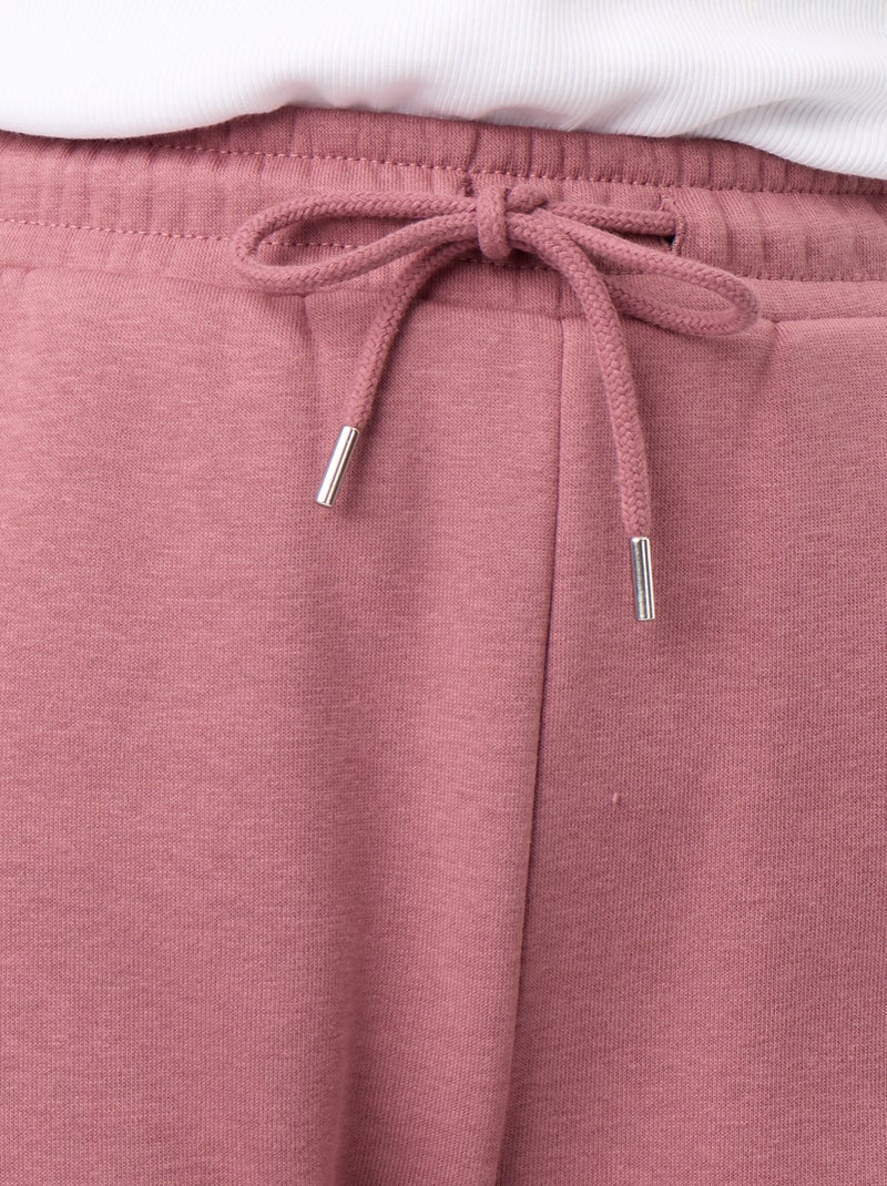 Jogging sportivo a vita normale Rosa - Kiabi