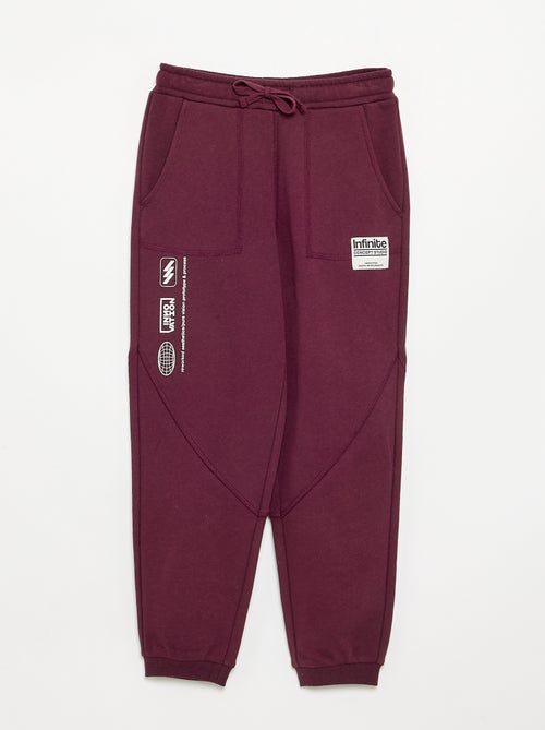 Jogging sportivo in French Terry - Kiabi