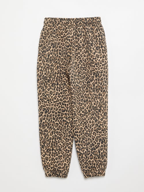 Jogginghose aus angerautem Molton - Kiabi