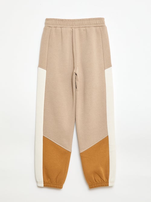 Jogginghose aus Fleece im Color-Block-Design - Kiabi