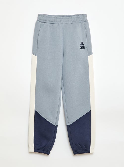 Jogginghose aus Fleece im Color-Block-Design - Kiabi