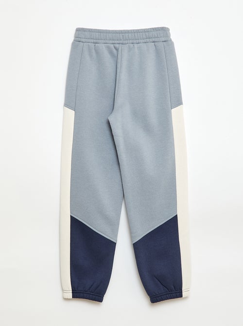 Jogginghose aus Fleece im Color-Block-Design - Kiabi