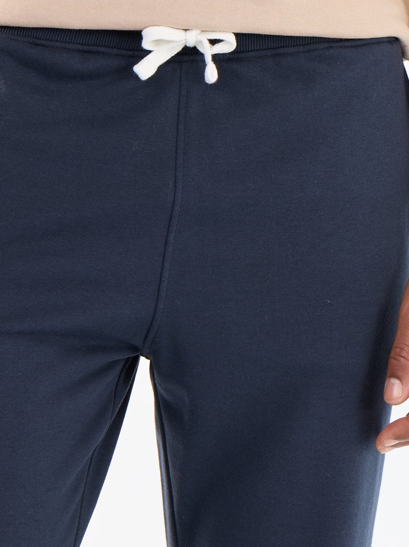 Jogginghose aus French Terry Bleu - Kiabi