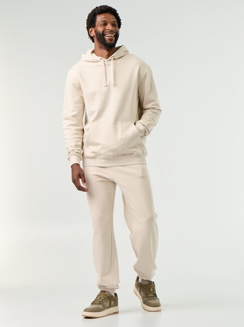 Jogginghose aus unifarbenem Fleece - Kiabi