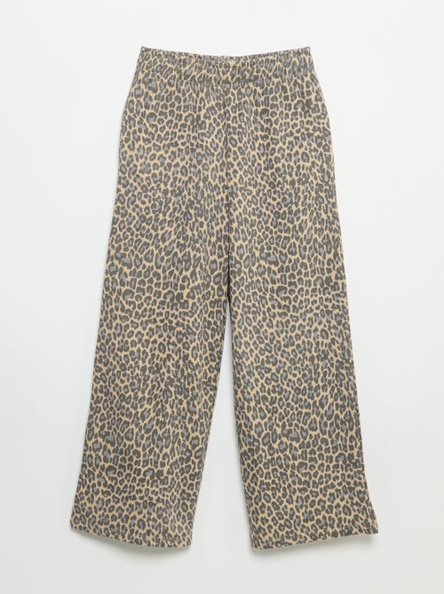 Jogginghose mit Leopardenmuster - Kiabi