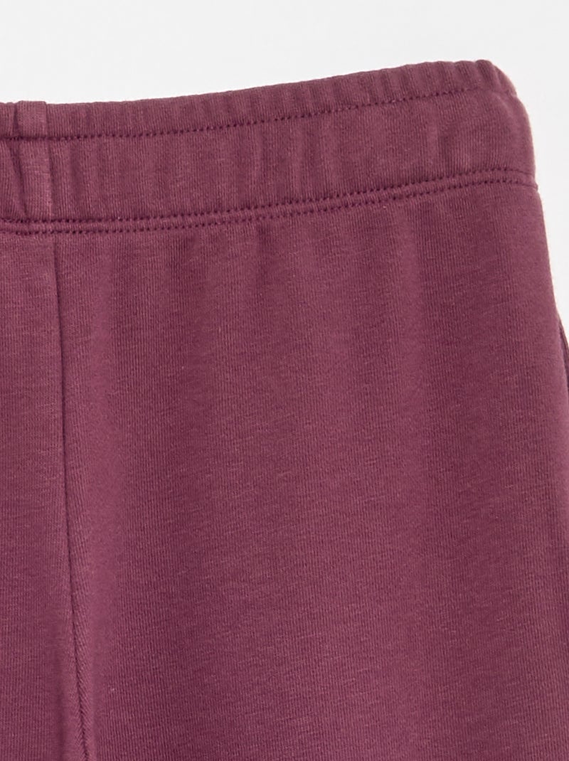 Jogginghose mit Leopardenmuster Rot - Kiabi