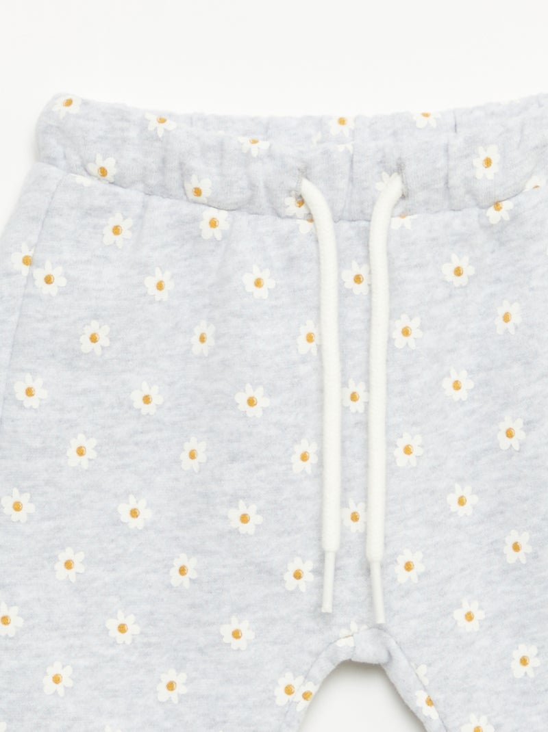 Jogginghose mit Muster Grau - Kiabi