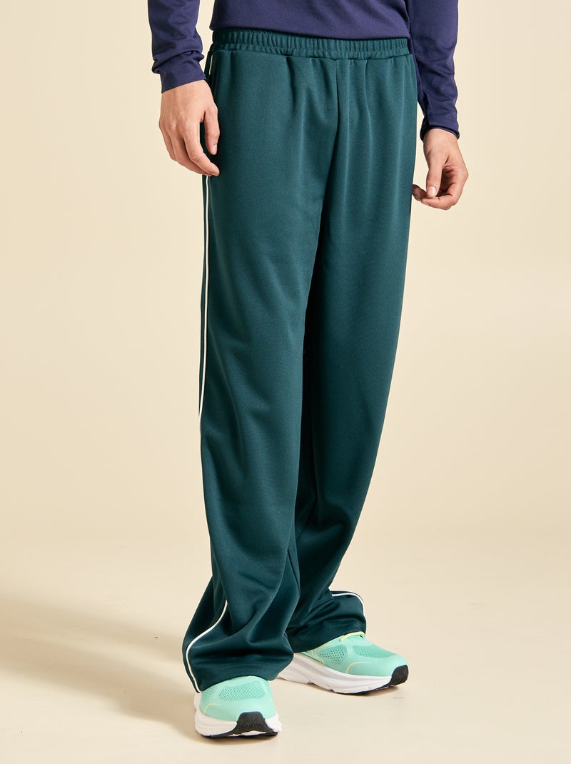 Jogginghose mit Reissverschlusstaschen (ekstract) Vert - Kiabi