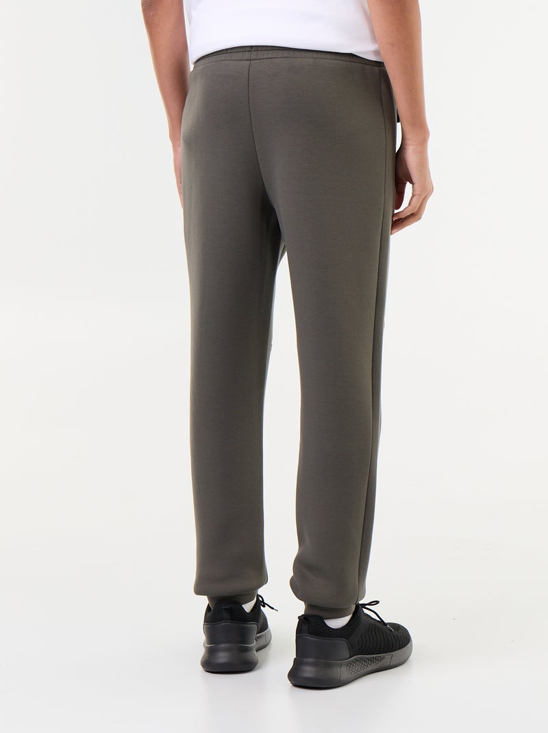 Jogginghose mit Reissverschlusstaschen Khaki - Kiabi