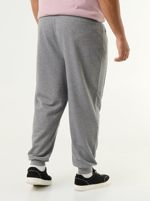 Jogginghose mit Reissverschlusstaschen und engem Beinabschluss - Kiabi