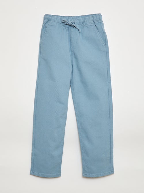 Jogpant avec cordons de serrage - Kiabi