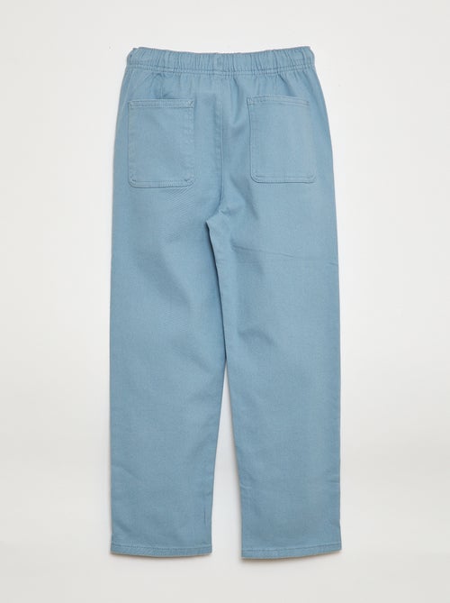 Jogpant avec cordons de serrage - Kiabi