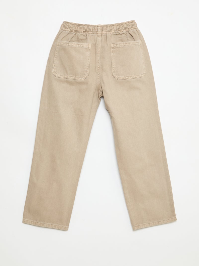 Jogpant Beige - Kiabi